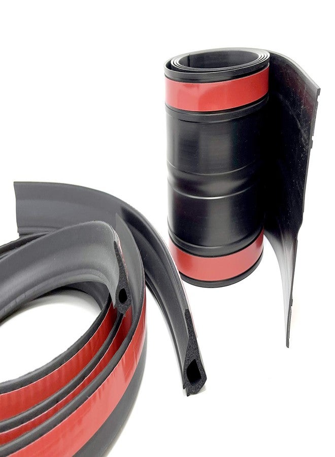 اي اس آي غطاء فجوة الباب الخلفي من ESI ROK Block بعرض 4.25 بوصة، ومانع تسرب الباب الخلفي المتطور مع مانع تسرب مدبب بطول 6 أقدام للجدران الجانبية - Image 1